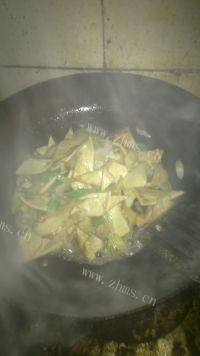 外婆教我做葱炒豆腐做法图解6)