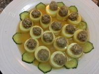 热腾腾的玉子豆腐蒸肉丸做法图解5)
