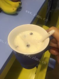 自制蓝莓奶昔