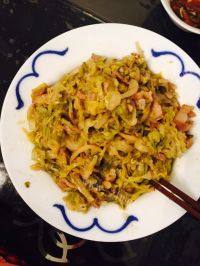 家常菜酸菜炒肉