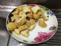 补肾养血豆卜炒肉丁做法图解2)