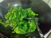 自制炒油菜做法图解6)