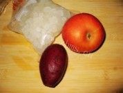 紫薯苹果糖水做法图解1)