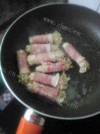 家常菜培根金针菇卷做法图解6)