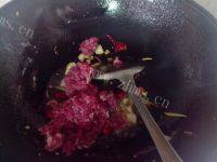家常菜肉末酸豆角做法图解6)