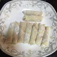 美味的芝士火腿卷做法图解6)