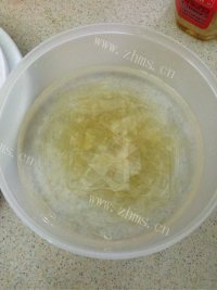 家常菜杏仁豆腐做法图解1)