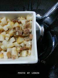 自己做的腊肉炒饭做法图解4)