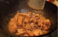 美味的冬菇焖鸡的做法图解五