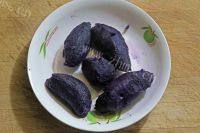 紫薯豆沙饼做法图解4)