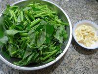 家常菜蒜香空心菜做法图解1)