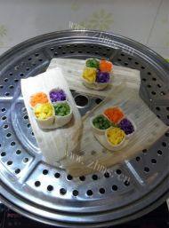 喷香的四喜蒸饺