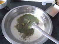自制抹茶冰激凌做法图解4)