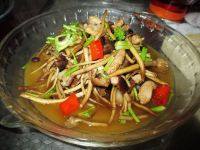 肉炒茶树菇