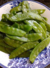 家常清炒荷兰豆