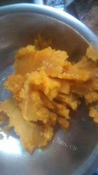 自制红薯饼做法图解3)