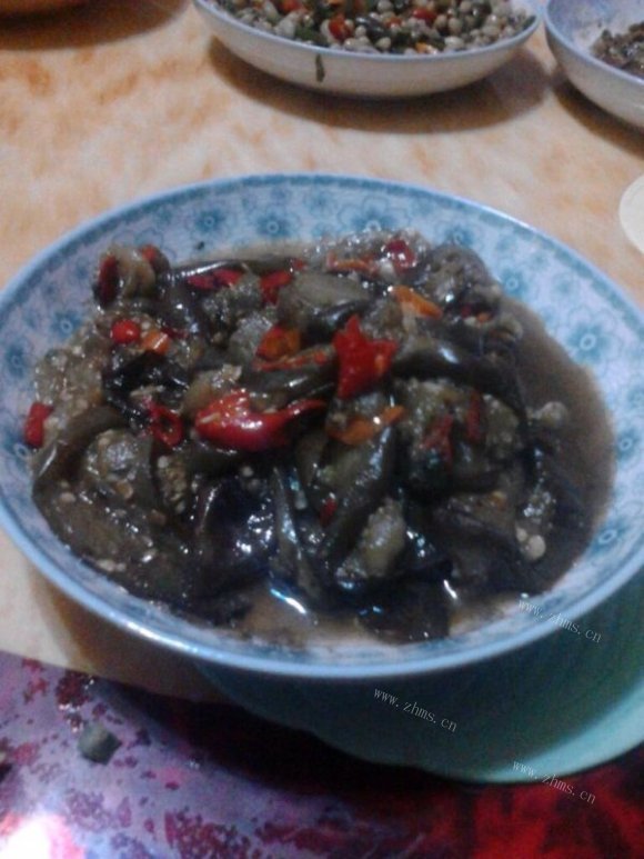 独特的油焖茄子