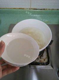 椰汁鸡蛋羹姜薯甜汤做法图解5)