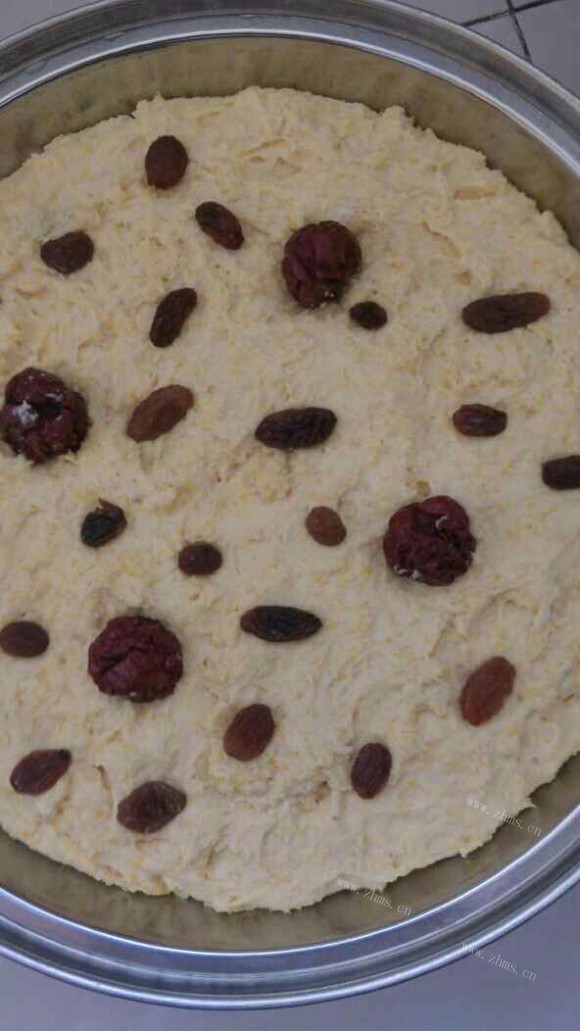 色味俱佳的玉米面发糕