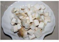 「家常菜」香煎杏鲍菇肉粒做法图解2)