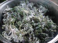 简单的蒸荠菜做法图解3)
