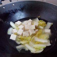 自己做的白菜炖豆腐的做法图解九
