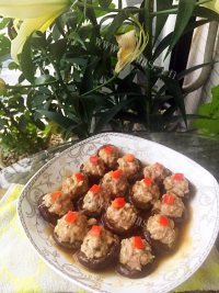 家常菜香菇酿肉