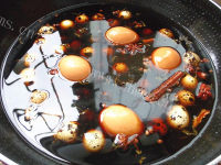 色泽鲜亮的五香鹌鹑蛋的做法图解五