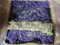 美味的紫薯寿司做法图解10)