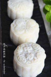 家庭版红豆沙冰皮月饼