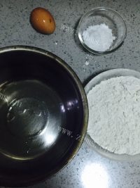 食欲满满的开口笑做法图解1)