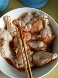 美味的烤鸡翅做法图解1)