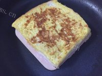港式西多士做法图解7)