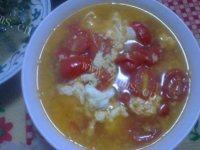 可口的西红柿鸡蛋汤