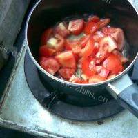 番茄金针菇汤的做法图解五