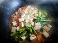 家常菜肉末炖豆腐做法图解5)