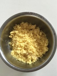 爱上蓝莓味绿豆糕做法图解9)