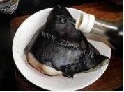 美味的剁椒鸦片鱼头做法图解2)