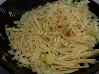 自制素炒饼做法图解5)