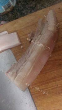 家常菜红烧肉炖干豆角做法图解2)