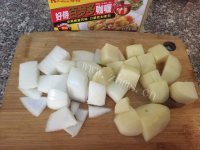 好吃的咖喱鸡腿饭做法图解3)