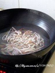 美味眉豆炒虾酱做法图解5)