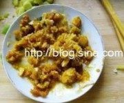 美味的黄金翡翠环做法图解3)