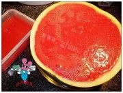 自制西瓜冻做法图解11)