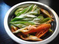 美味的肉片炒土豆做法图解2)