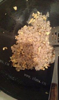 韭菜蛋炒饭做法图解7)