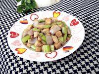 家常菜清炒三丁