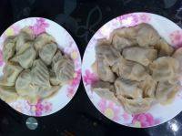 自己做的三鲜饺子