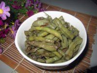家常菜清炒红豆角