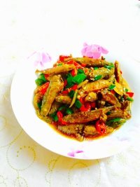 家常干煸小杂鱼做法图解9)